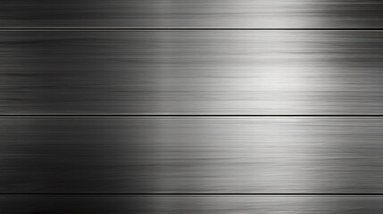 Abstract brushed stainless steel graphic wallpaper. Silver metal texture. Background for design as banner ads and presentation concept. 2D illustration. Generative AI