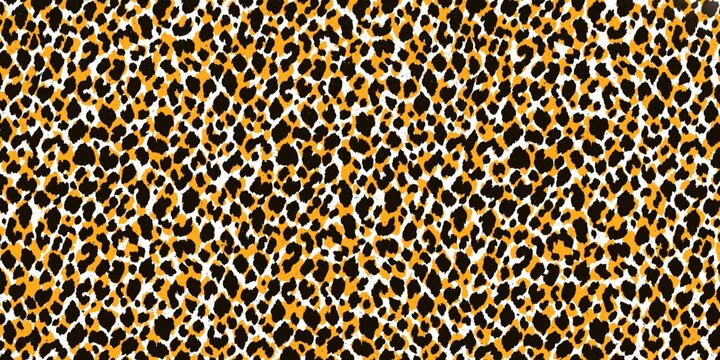 Abstract leopard background. African animal skin texture. Design for textile, wallpaper, clothes. Animal print.
