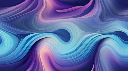 Abstract gradient liquid with swirl graphic wallpaper. Colorful gradient swirls seamless pattern texture. Background for design as banner ads and presentation concept. 2D illustration. Generative AI