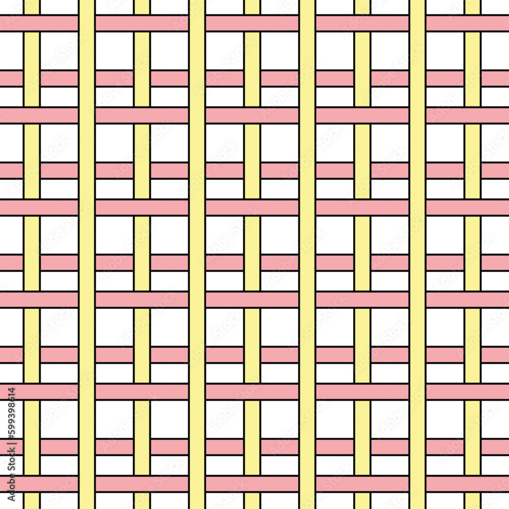 Poster abstract repeatable grid geometric vector pattern.