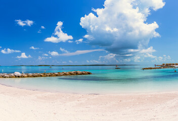 Fototapeta premium Beautiful beach and sand
