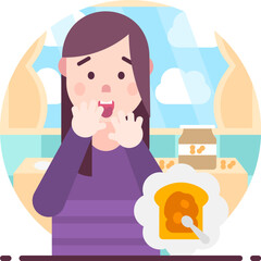 woman, vector, cartoon, illustration, business, people, boy, computer, office, work, laptop, person, drawing, child, lady, kid, desk, face, secretary