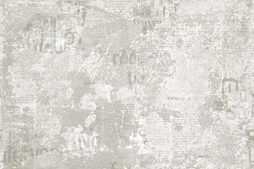 Newspaper paper grunge vintage old aged texture background