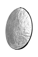 reflector, light reflector five in one for photography studio, isolated from the background