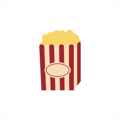 Movie Popcorn Snack illustration