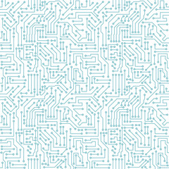 Computer circuit board seamless pattern