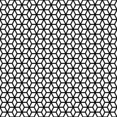 Naklejka premium Mosaic. Rhombuses ornament. Grid background. Ancient ethnic motif. Geometric grate wallpaper. Grid backdrop. Lozenges pattern. Digital paper, textile print. Seamless illustration.