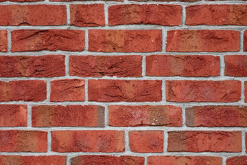 red brick wall