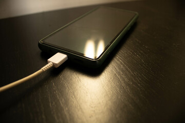 smartphone battery charging