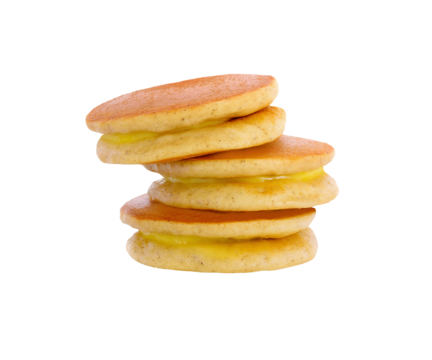 pancakes isolated on transparent png