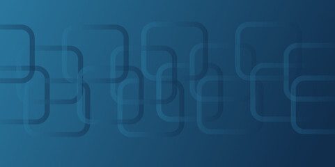 Obraz premium Blue abstract background with geometric lines and technology background. Modern blue abstract presentation background light rectangle. Vector illustration design for presentation, banner, cover 