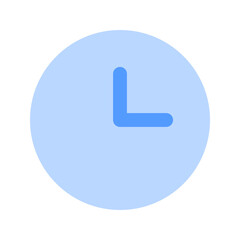 clock duotone icon