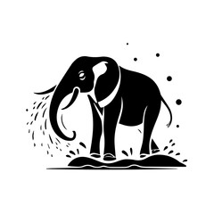 elephant vector illustration for logo 