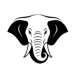 elephant vector illustration for logo 
