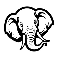 elephant vector illustration for logo 