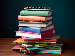 stack of books