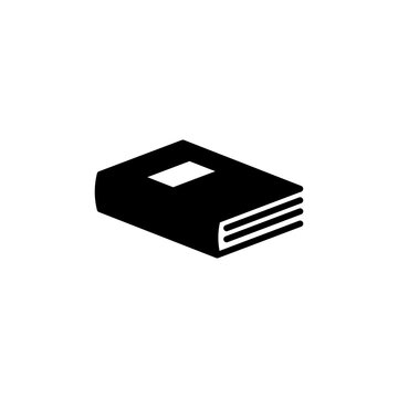 Book icon vector. Open book vector icon.