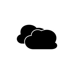 Cloud icon vector. cloud data. cloud services