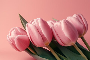 Pink tulips