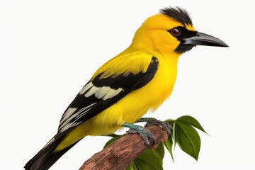 Obraz premium yellow billed hornbill isolated on white