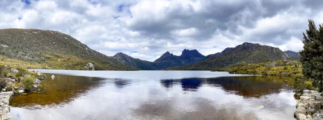 Foto op Plexiglas Cradle Mountain Dove Lake, Cradle Mountain, Tasmania, Australia 