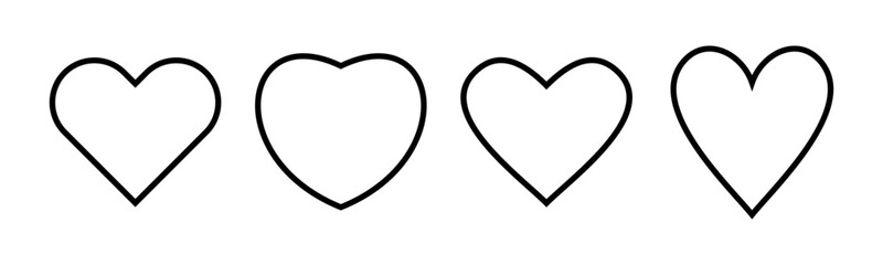 Love icon vector illustration. Heart sign and symbol. Like icon vector.