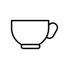 vector cup icon illustration on white background..eps