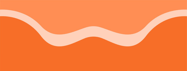 Timeless minimalist vector orange background.