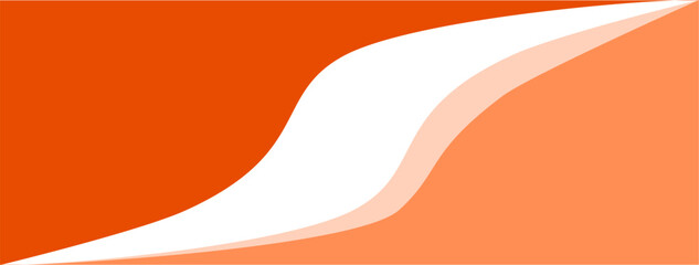 Timeless minimalist vector orange background.