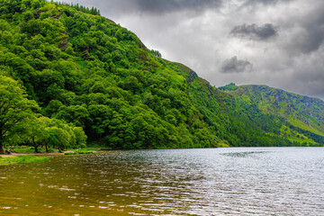 lake in the mountains