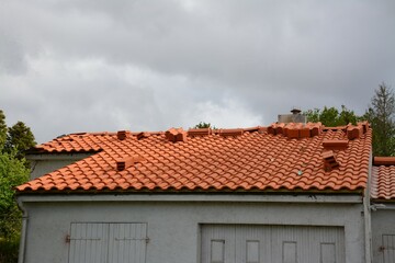 Nouvelle toiture en tuiles
