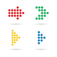 Arrows big set icons. Arrow icon. Arrow vector collection. New Arrow. Cursor. Modern simple arrows. Vector illustration