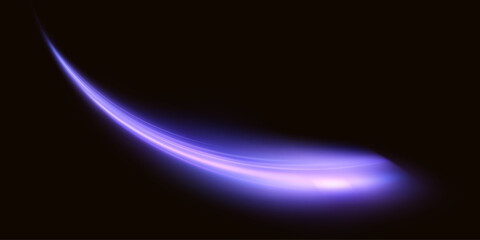 Vector illustration of dynamic light sources on a transparent background. High speed in light abstraction. Abstract light swirl. For web design, game design. Vector	
