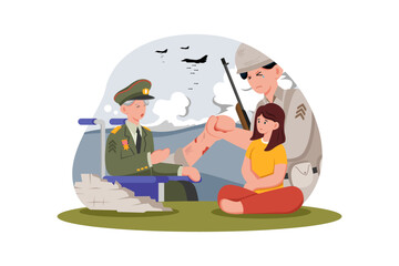 Veterans share stories and memories of their fallen comrades.