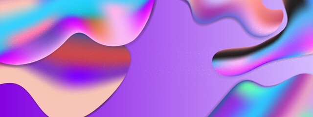 Vector colorful colourful gradient realistic liquid background