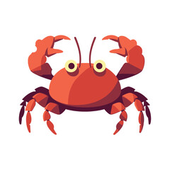 crab mascot design