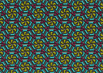 Geometry pattern background vector image