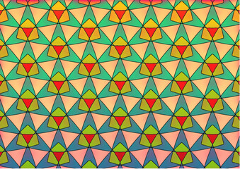 Geometry pattern background vector image