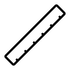 ruler line icon