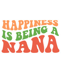About nana lettering quote design