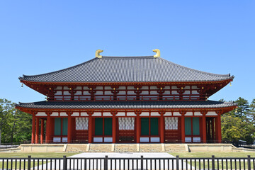 奈良市の世界文化遺産興福寺 中金堂