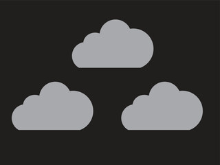 cloud make with vector
