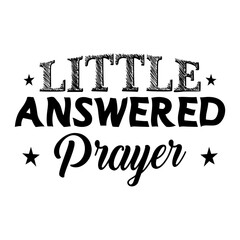 Baby typography illustration