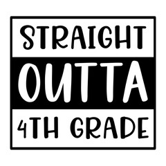 Back to school lettering quote design