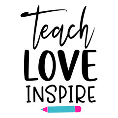 Back to school lettering quote design