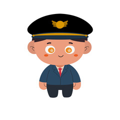 Professional workers Illustrations_Pilot