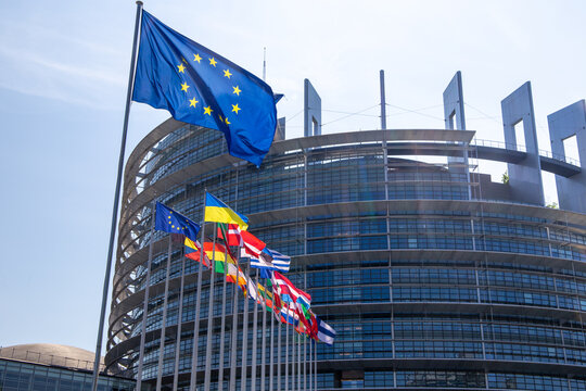 Europ&auml;isches Parlament in Stra&szlig;burg