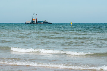 ship sailing in the Baltic Sea