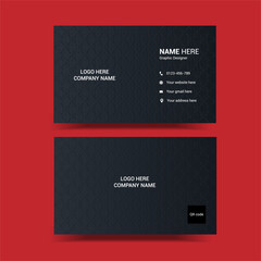 Business card template for corporate business