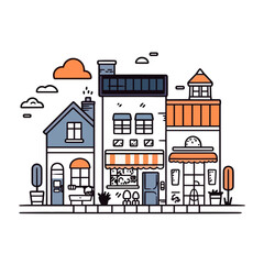 illustration of a city